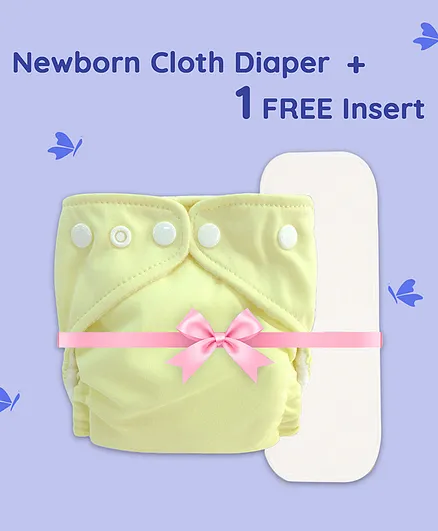 Charlie Banana Newborn Cloth Diaper - Butter