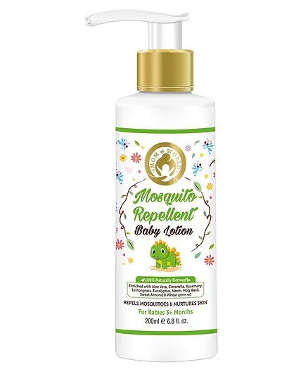 Mom World Baby Mosquito Repellent Lotion 0 Ml Online In India Buy At Best Price From Firstcry Com