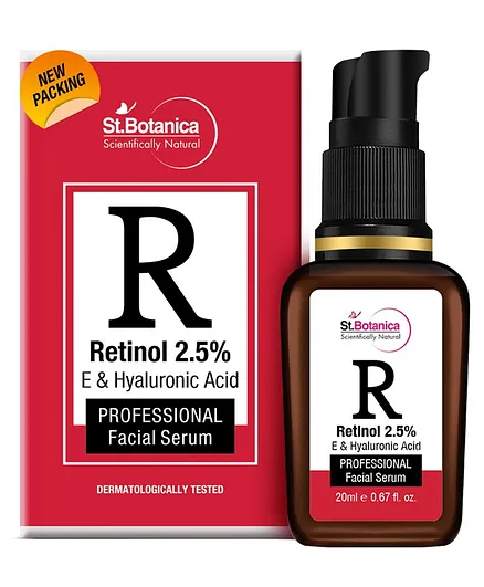 St.Botanica Retiinol Hyaluronic Acid Professional Face Serum - 20ml 