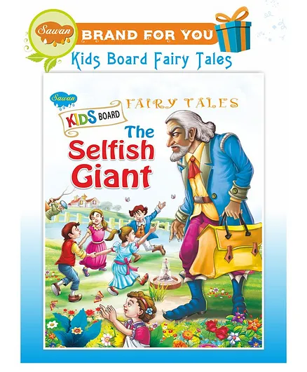 Sawan The Selfish Giant Fairy Tale Board Book - English