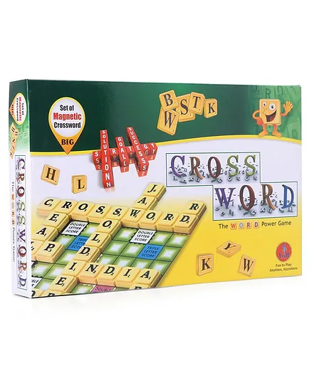 Yahs Toys Magnetic Cross Words Game - Multicolor