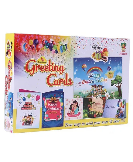 Yash Toys Greeting Crads Kit - Multicolor