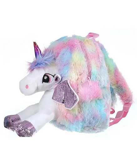 Party Propz Unicorn Soft Bag Pink - Height 11.4 Inches