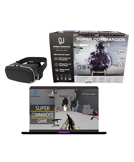O2I Super Commandos VR Game Designing DIY Kit - Multicolor
