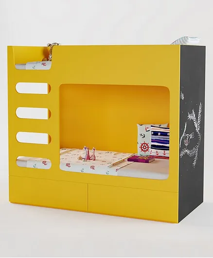 Boingg Bunk Bed Yellow, Yellow Bunk Bed