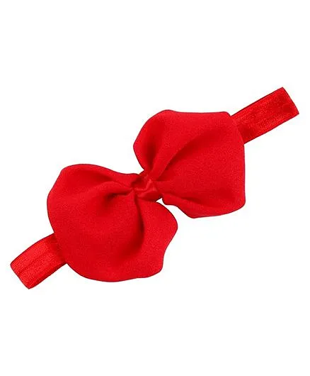 Bellazaara Trendy Headband For Little Girls - Red