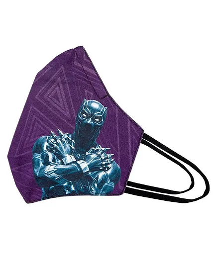 Airific Black Panther Reusable & Washable Face Mask Extra Small Size - Purple