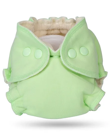 Tickle's Cloth Diaper With 2 Inserts - Green