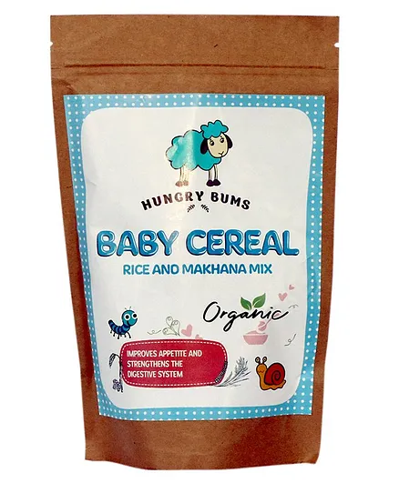 Hungry Bums Rice & Makhana Mix Baby Cereal - 300 grams