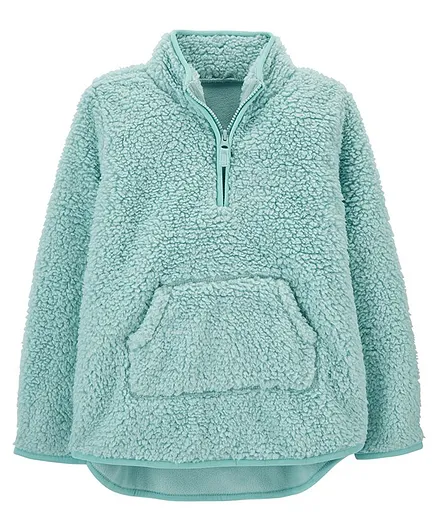Carter's Sherpa Pullover - Blue