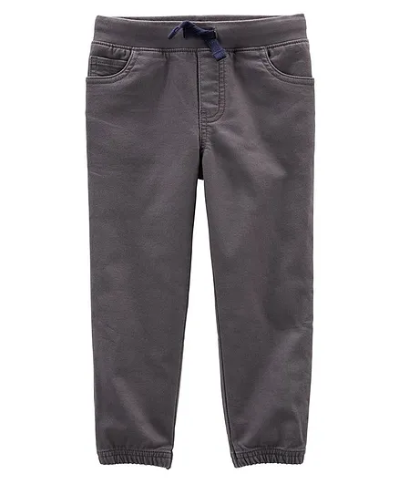 Carter's Pull-On Woven Joggers - Grey