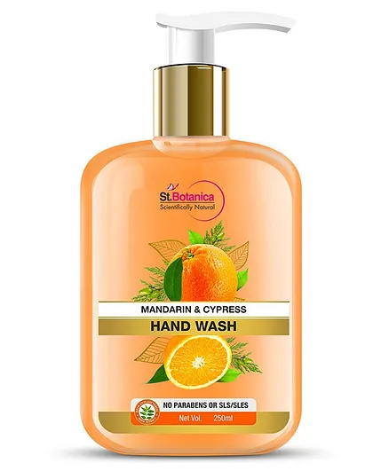 St. Botanica Mandarin & Cypress Hand Wash with Shea Butter - 250 ml
