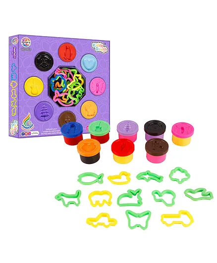 Ratnas Fantasy Dough Clay Set with Moulds (Designs & Color May Vary)