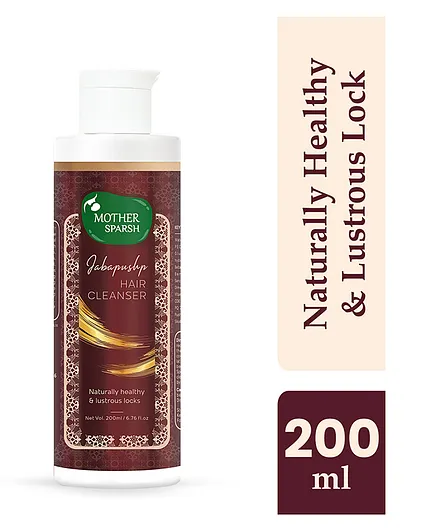 Mother Sparsh Jabapushp Natural Hair Cleanser (Shampoo)  200 ml 
