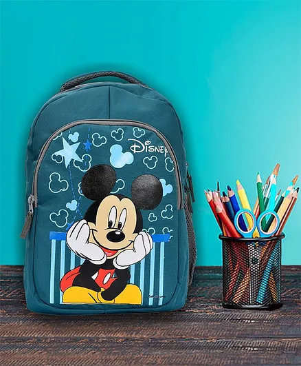 Fun Homes Disney Mickey Mouse School Bag Blue - 15 Inches