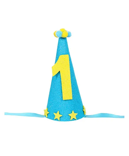 Funcart 1st Birthday Cap - Blue