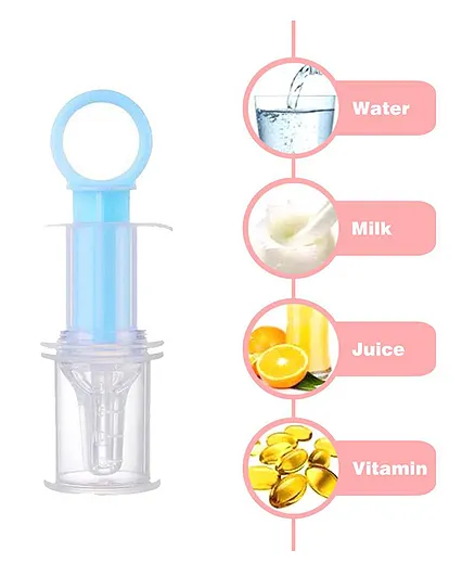 The Little Lookers Baby Dispenser Needle Feeder Medicine Dropper - Blue