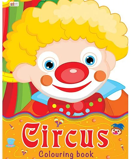 Circus Coloring Book - English