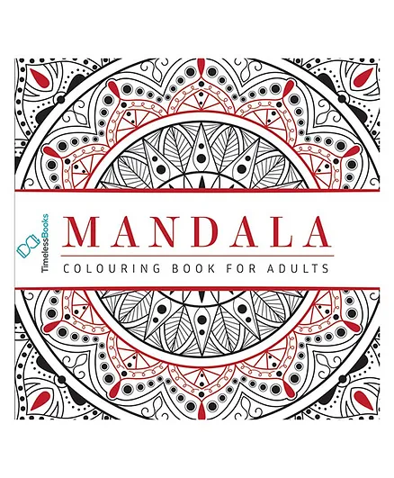 Pegasus Mandala Adults Colouring Book with Tearout Sheet - English