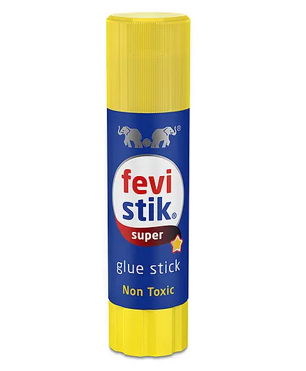 Pidilite Fevistik Super Glue Stick Non Toxic Transparent Adhesive For Student's Project Work Art & Craft Projects - 8 gm