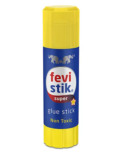 Fevistik Super Glue Stick Non Toxic Transparent Adhesive For Student's Project Work DIY Art & Craft - 25 gm