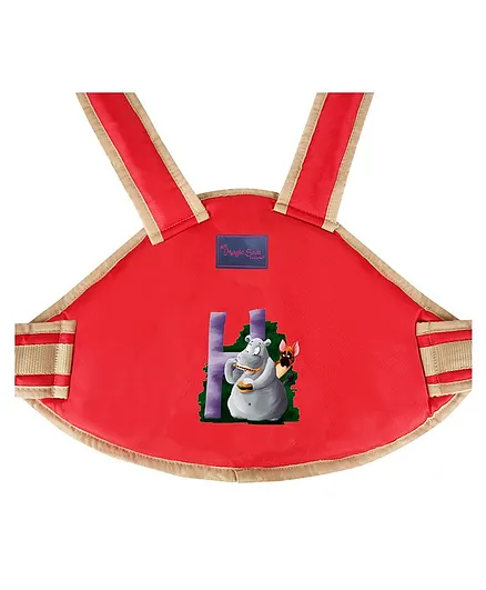 Magic Seat Child Safety Belt for Two Wheeler Ride - Red