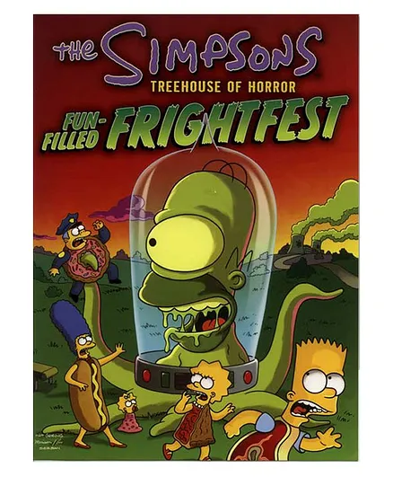Harper Collins The Simpsons Treehouse of Horror Fun-Filled Frightfest - English