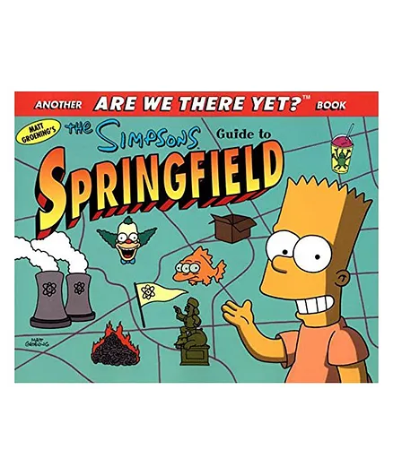 Harper Collins The Simpsons Guide to Springfield Book - English
