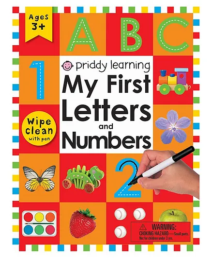 Pan Macmillan Wipe Clean Workbook My First Letters and Numbers Workbook - English