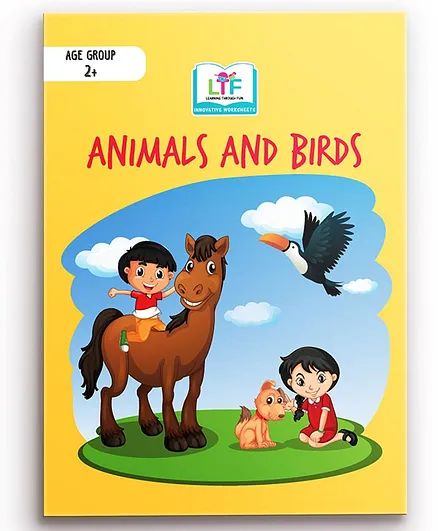 Learning Through Fun Animals And Birds Reading And Learning Book - English