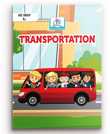 Learning Through Fun Transportation Reading And Learning Book - English