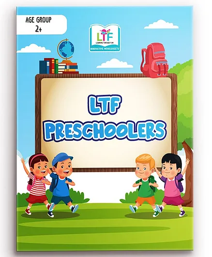 Learning Through Fun LTF Preschoolers Activity Book - English