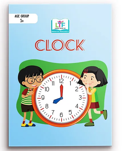 Learning Through Fun Clock Activity Book - English