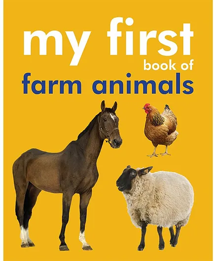  My First Book of Farm Animals Board Book - English