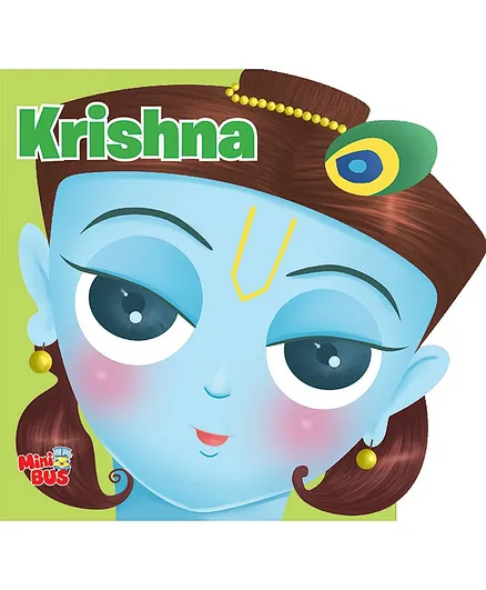 Cutout Board Book Krishna - English