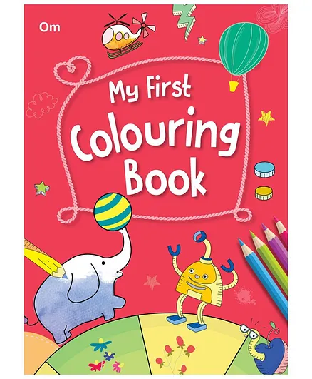 My First Colouring Book - English