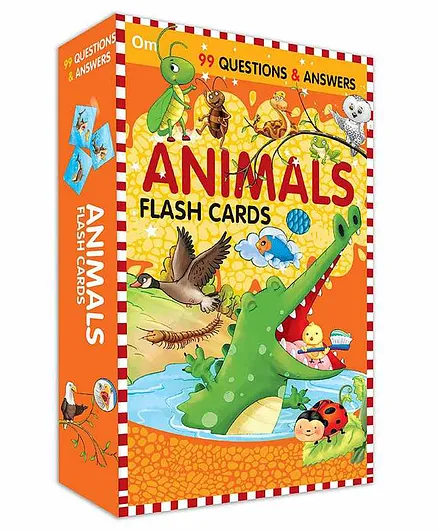 Flash card 99 Question & Answers Animals Flash Cards - English