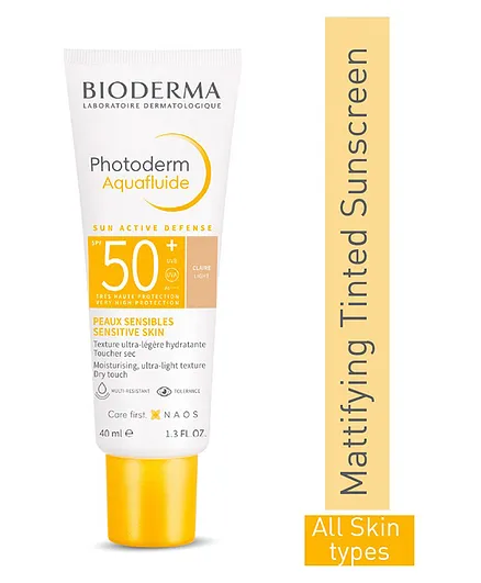 Bioderma Photoderm Max Aquafluide SPF 50+ Claire Light Shade - 40 ml