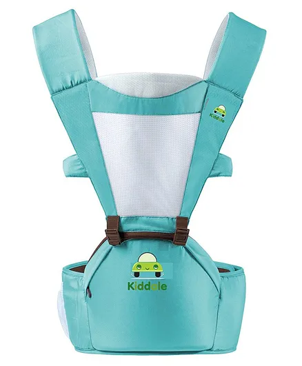 Kiddale Baby Carrier Sling with Hip Seat - Green