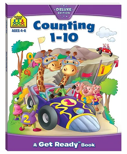 Counting 1-10 Get Ready Book - English