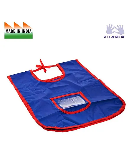 Eduedge Toddler's Art Apron With Pocket - Blue 