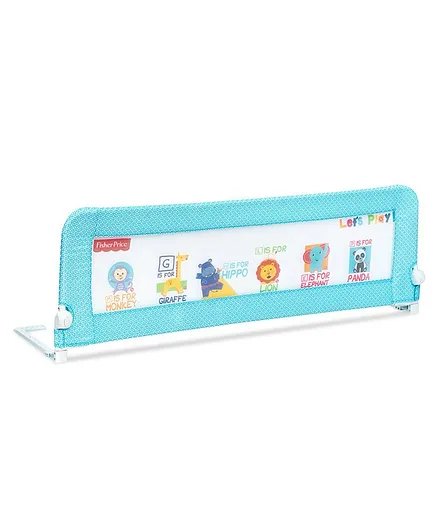 Fisher Price by Tiffany Playtime Bed Rail Guard 1.5m - Blue