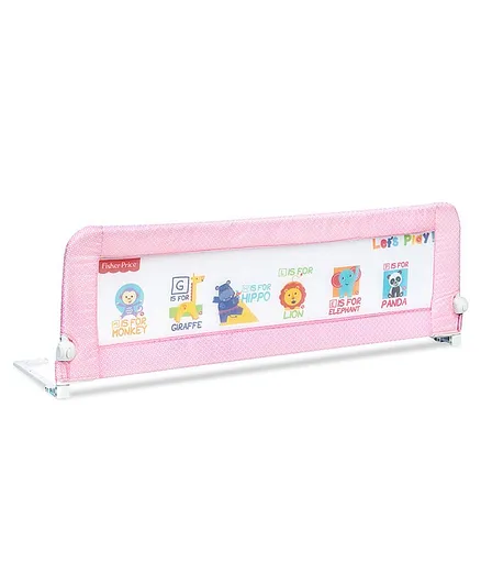 Fisher Price by Tiffany Playtime Bed Rail Guard 1.5m - Pink