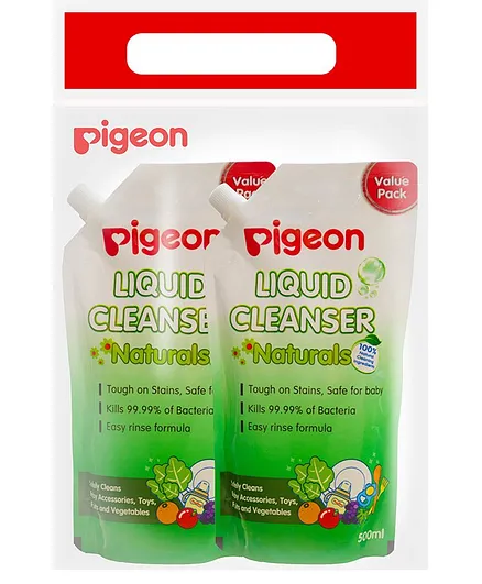 Pigeon Liquid Cleanser Refill Pack of 2 -  500 ml each