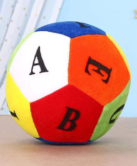 Dimpy Stuff Colorful Soft Ball Alphabets - Circumference 14 cm