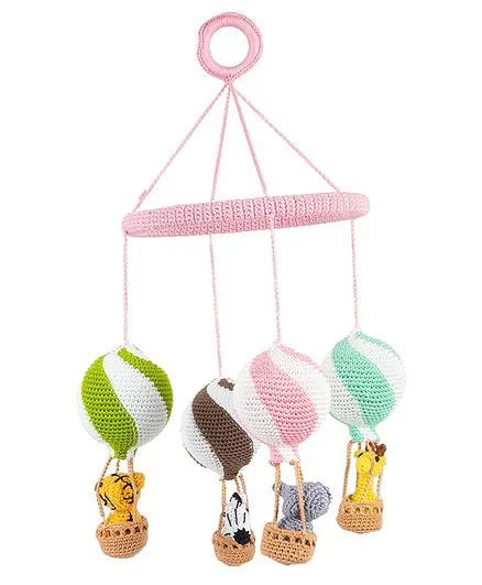 Happy Threads Zootopia Crochet Wind Chimes - Multicolor