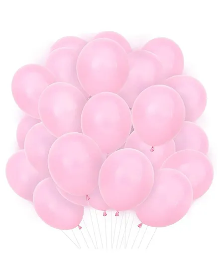 Party Propz Latex Balloons Pastel Pink - Pack of 100