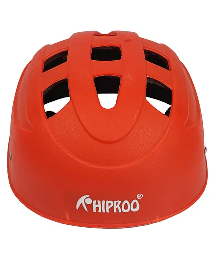 Hipkoo Multipurpose Helmet For Skating And Cycling With Adjustable Straps Large - Red