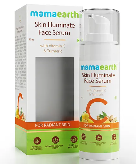 mamaearth Skin Illuminate Face Serum - 30 grams