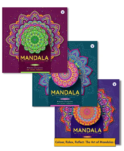 Target Publication Pvt Ltd Mandala Colouring Book Pack of - Main Image